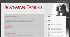 Desktop Screenshot of bozemantango.com